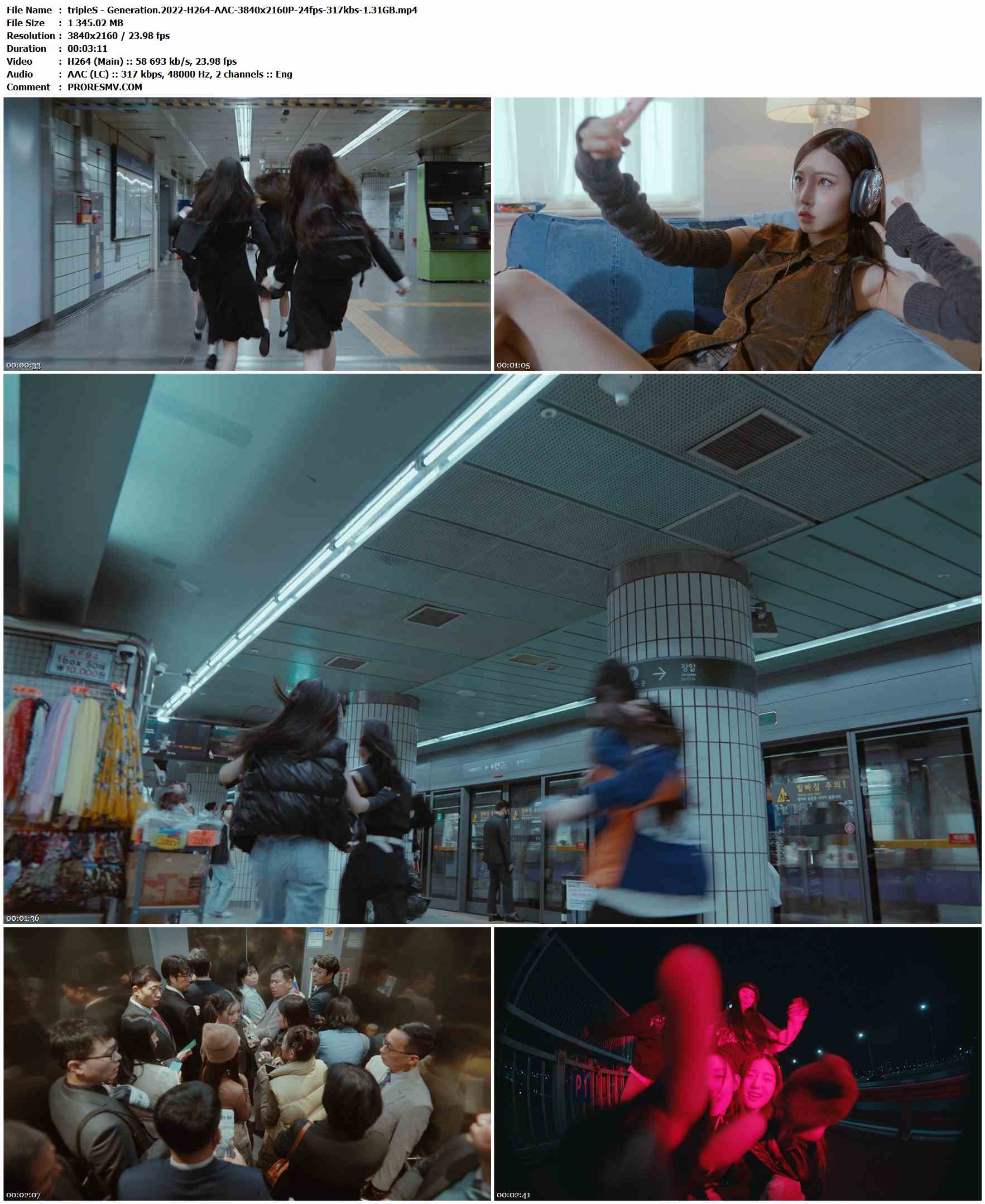 tripleS - Generation.2022-H264-AAC-3840x2160P-24fps-317kbs-1.31GB官方MV_高清MV